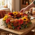 Round floral foam ring OASIS® Renewal® Floral Foam Biolit® 31cm 2pcs | Floristik24.ie