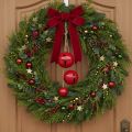 Red metal bells, set of 3, decorative, 14/12/8cm | Floristik24.ie