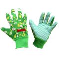 Floristik24 Kixx women&#39;s gloves size 8 green with motif