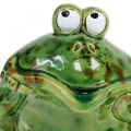 Floristik24 Pair of frogs, ceramic decoration, decorative frog, sitting frogs