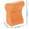 Flower pot feet, spacers for flower pots, 7cm, 3 pieces | Floristik24.ie