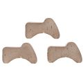 Flower pot feet, practical riser, pot accessory for balcony and terrace, 7cm, 3 pieces | Floristik24.ie