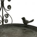Floristik24 Bird feeder to hang in vintage style H35cm