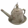 Floristik24 Bird feeder jug for hanging antique look patina Ø26cm H17cm