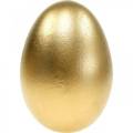 Floristik24 Goose Eggs Golden Blown Eggs Easter Decoration 12pcs