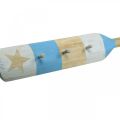 Floristik24 Deco paddle wardrobe maritime decoration wood wall decoration light blue 1m