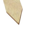 Floristik24 Garden stakes wooden bed stakes for herbs &amp; Co 10cm 12pcs