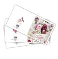 Floristik24 Birthday cards with envelope 12.5 x 12.5cm 3pcs