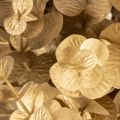 Artificial eucalyptus plant, gold-colored decorative branch for table decoration, 24cm | Floristik24.ie