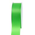 Floristik24 Gift and decoration ribbon 40mm x 50m light green