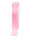 Floristik24 Gift and decoration ribbon 15mm x 50m light pink