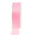 Floristik24 Gift and decoration ribbon 25mm x 50m light pink