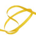 Floristik24 Gift ribbon yellow 6mm x 50m
