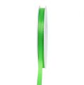 Floristik24 Gift ribbon green 8mm 50m