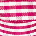 Gift ribbon checkered red 15mm