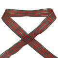 Gift ribbon Scottish checked decorative ribbon red green 40mm 15m | Floristik24.ie