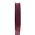 Floristik24 Deco ribbon violet 15mm 20m
