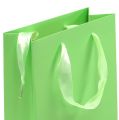 Floristik24 Gift bag light green 23cm x 18cm x 8cm