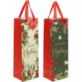 Floristik24 Gift bags Christmas gift bag Merry Christmas 36x12cm 2pcs