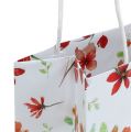 Floristik24 Gift bags with flowers 25cm x 20cm x 11cm 6pcs