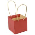 Floristik24 Gift bags paper bags with handle red 12×12×12cm 6pcs