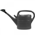 Floristik24 High-quality 10L anthracite watering can: robust, reliable and stylish