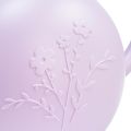 Floristik24 Watering can for houseplants motif flowers lilac 1.8L