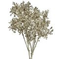 Floristik24 Gypsum Herb Gypsophila Artificial Plants Metallic L38cm 3pcs