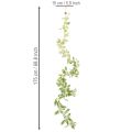 Artificial garland with variegated leaves, 175cm | Floristik24.ie