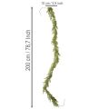 Artificial fir garland for doors and windows, 200cm | Floristik24.ie