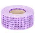 Purple mesh tape, 4.5 cm wide, decorative tape roll for creative crafts, 10 m | Floristik24.ie