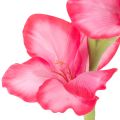 Artificial gladiolase with decorative flowers, 88cm | Floristik24.ie