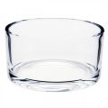 Floristik24 Glass bowl bowl glass clear Ø15cm H8cm