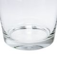 Floristik24 Glass pot Ø12cm clear 6pcs