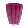 Floristik24 Glass vase &quot;Bloom&quot; Erika Ø14cm H17cm