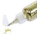 Floristik24 Glitter Mix in dosage bottle gold 90g