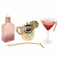 Mini cocktail decorations for