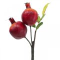 Floristik24 Decorative branch pomegranate decoration, decorative fruit, decorative pomegranate 39cm