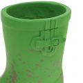 Floristik24 Mini plant pot rubber boots 10.5cm 6pcs