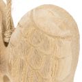 Wooden Angel Wing Pendant for