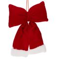 Decorative flannel bow with