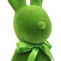 Floristik24 Bunny flocked green H49cm