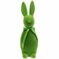 Floristik24 Bunny flocked green H49cm