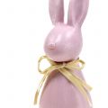 Floristik24 Easter bunnies pink H29cm 2pcs