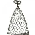 Floristik24 Wire hood, decorative bell, trellis made of metal Brown H25cm Ø16cm