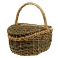 Floristik24 Picnic basket willow 40cm x 30 cm H20cm