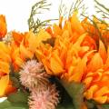 Chrysanthemum bouquet Mix Orange 35cm