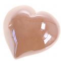 Floristik24 Heart pink mother-of-pearl 7cm 4pcs