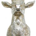 Floristik24 Deer head for wall decoration gold, silver 36cm x 48cm
