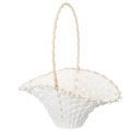 Floristik24 Wedding flower girl basket 24cm x 17cm